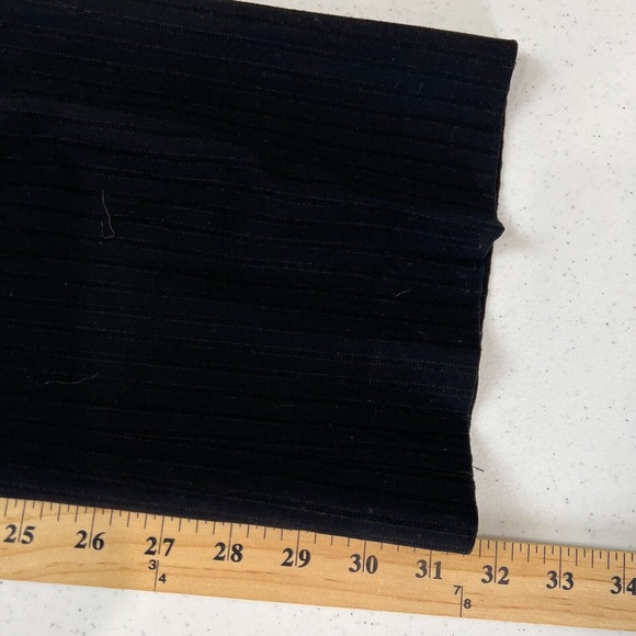 Rebecca Taylor Womens Dress Pants Size 6 Black Stripe Lace Detail Bootcut Career - Picture 11 of 13